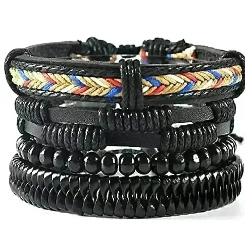 Braided Leather Bracelets for Men /Women